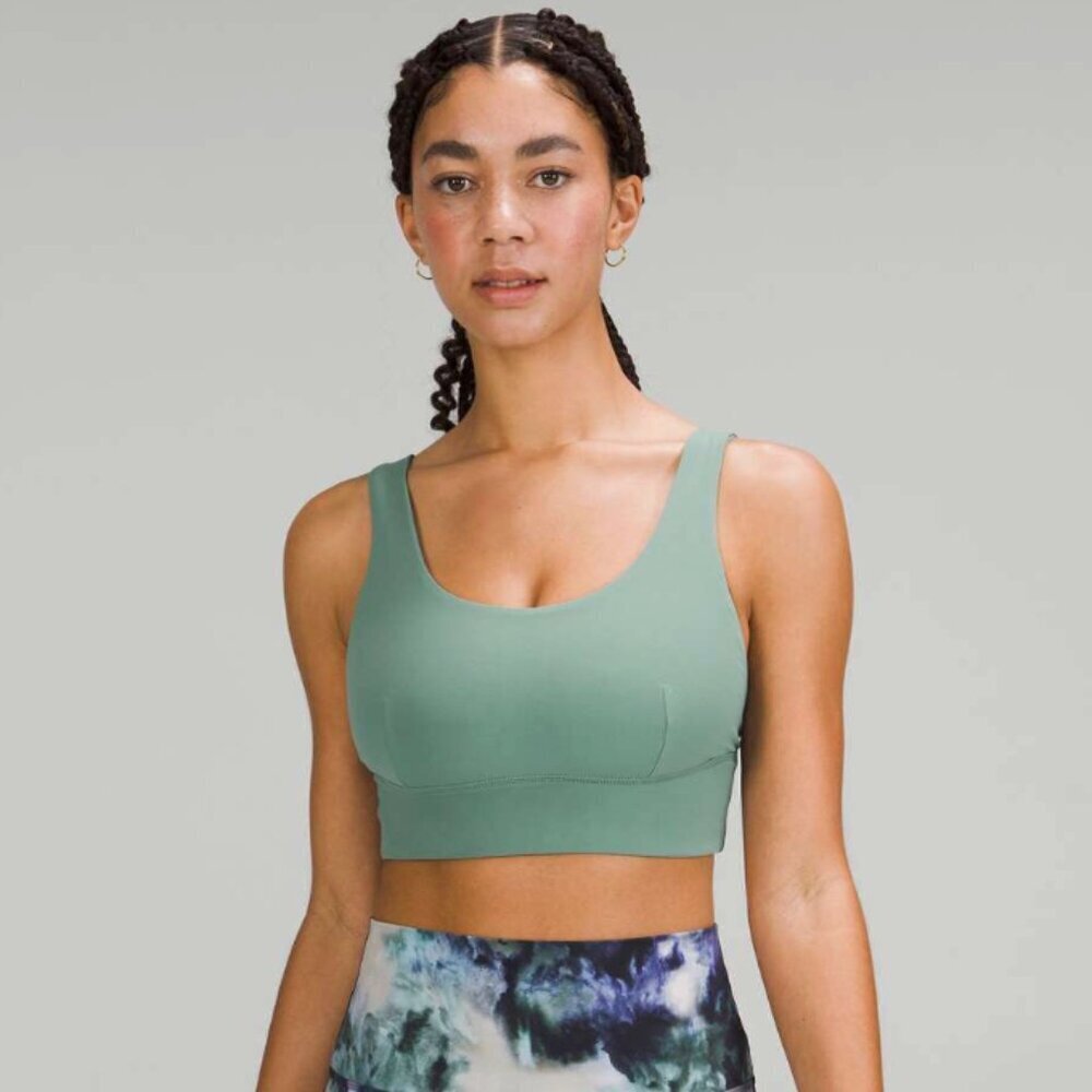 Lululemon Align Bra *Light Support, C/D Cup Tidewater Teal - Size 4